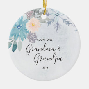 Em breve será Enfeites de natal da vovó e vovô