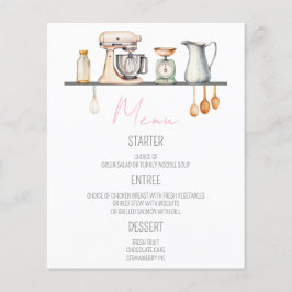 Em breve, será expulso! Menu chá de panela