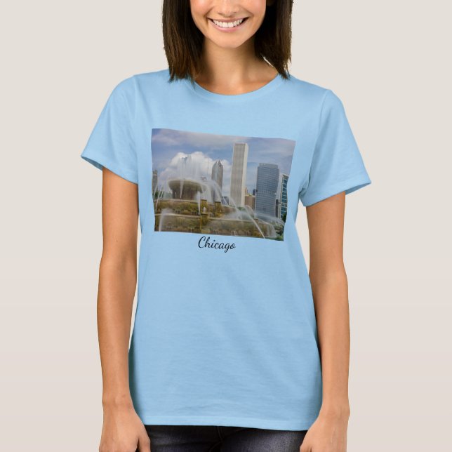 Em Buckingham Fountain T-shirt (Frente)