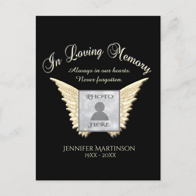 Em Cartão com fotos de memória de amor (Frente)