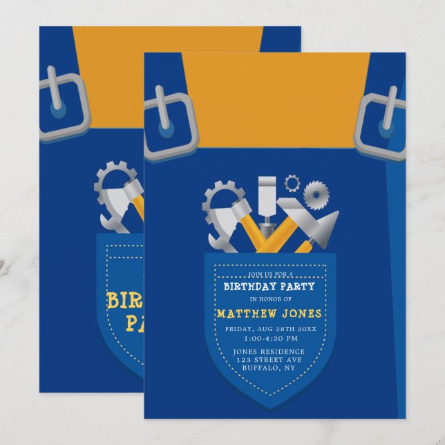 Em Construção, Festa de aniversário Handyman (Frente/Verso)