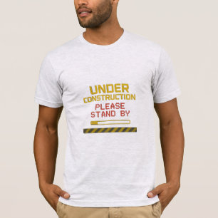 Em Construção (Por Favor, Aguarde) Camiseta Divert