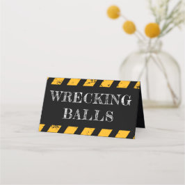 Em Construção, Sinal de Comida, Cartão de Aniversá