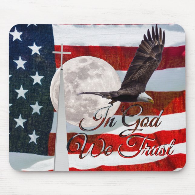 Em Deus Confiamos Mousepad (Frente)