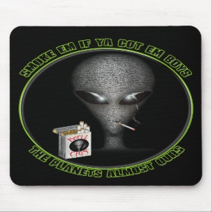 Em do fumo se você obteve o em! Mousepad