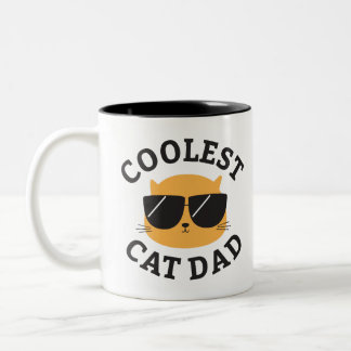 Em Dois Tons A caneca de café a mais fresca do pai do gato