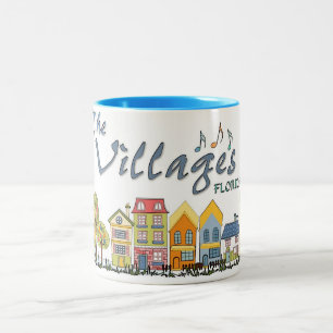 Em Dois Tons A caneca de café da comunidade de florida das