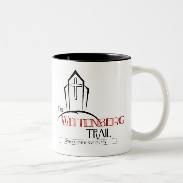 Em Dois Tons A caneca de café da fuga de Wittenberg (Direita)