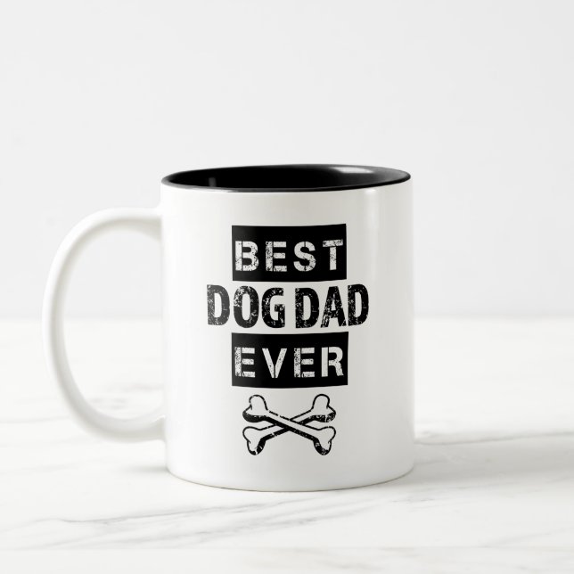 Em Dois Tons A melhor caneca de café sempre engraçada do pai do (Esquerda)
