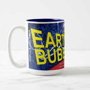 Em Dois Tons A terra precisa a caneca de café das bolhas