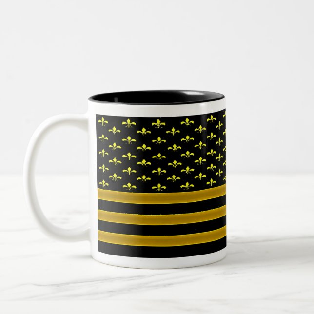 Em Dois Tons Acredite a caneca de café de Dat (Esquerda)