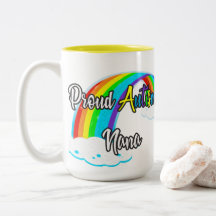 Autismo com Amor: Caneca de Café da Nana Orgulhosa