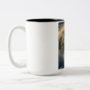 Em Dois Tons Bela Caneca de Café de Duas Cores com Paisagem da