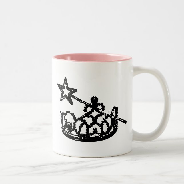 Em Dois Tons Boa caneca de café do Dois-Tom da bruxa (Direita)