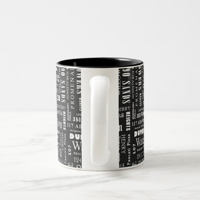 Em Dois Tons Brooklyn Heights recordou a caneca de café (Alça)
