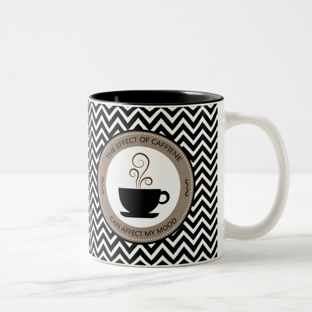 Em Dois Tons Café Traz a caneca de café (Direita)