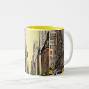 Em Dois Tons Caneca de café