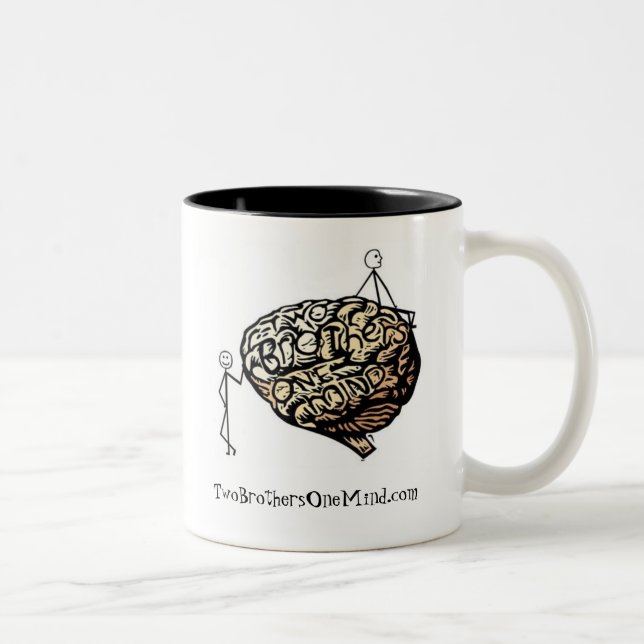 Em Dois Tons Caneca de café (Direita)
