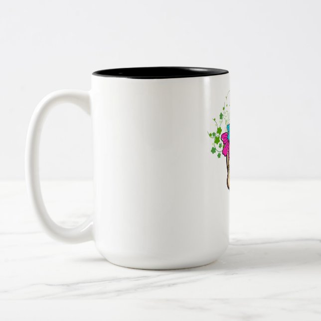 Em Dois Tons Caneca de Café (Esquerda)