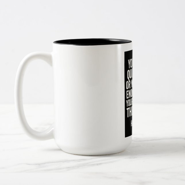 Em Dois Tons Caneca de café (Esquerda)
