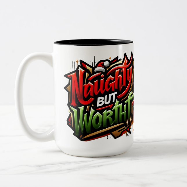 Em Dois Tons Caneca de Café (Esquerda)