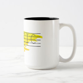 Em Dois Tons Caneca de café