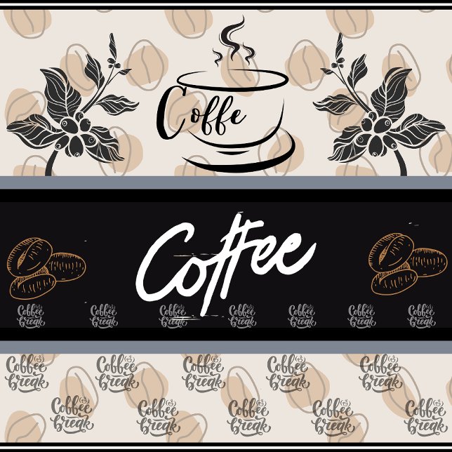 Em Dois Tons caneca de café (coffe caffe)