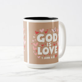Em Dois Tons caneca de café