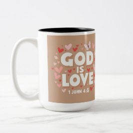 Em Dois Tons caneca de café