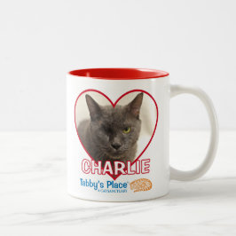 Em Dois Tons Caneca de café