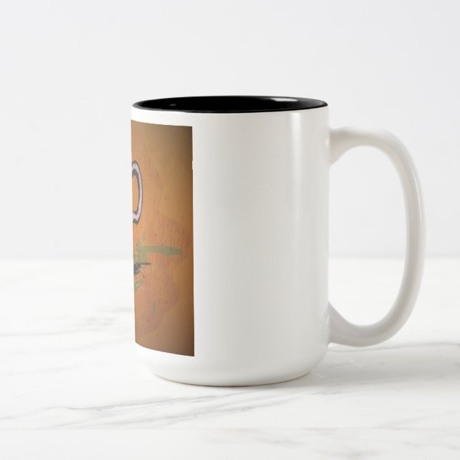 Em Dois Tons Caneca de café (Direita)