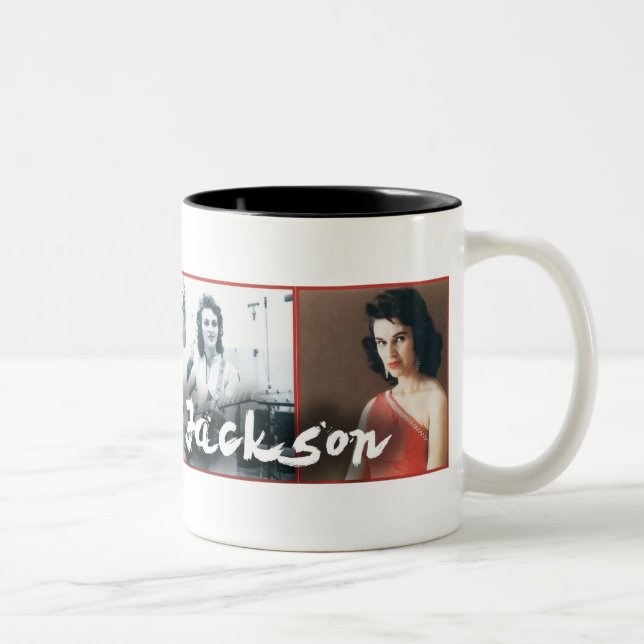 Em Dois Tons caneca de café (Direita)