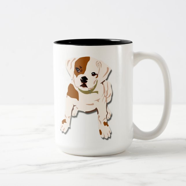 Em Dois Tons Caneca de café (Direita)