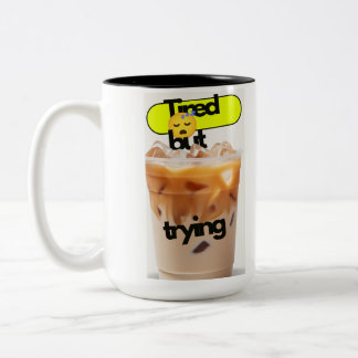 Em Dois Tons Caneca de Café