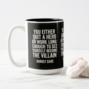Em Dois Tons Caneca de café