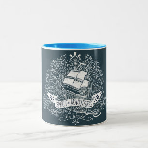 Em Dois Tons Caneca de café a motor náutica