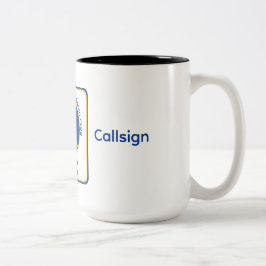 Em Dois Tons Caneca de café AARC VEC