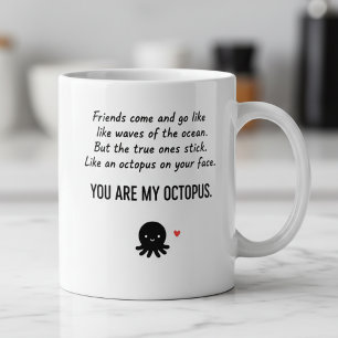 Em Dois Tons Caneca de Café Amigos Presente Divertido para Melh