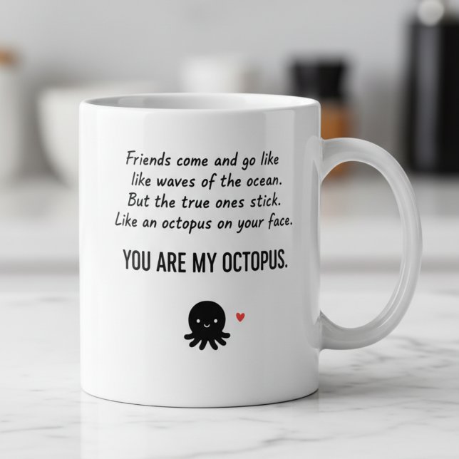 Em Dois Tons Caneca de Café Amigos Presente Divertido para Melh (Criador carregado)