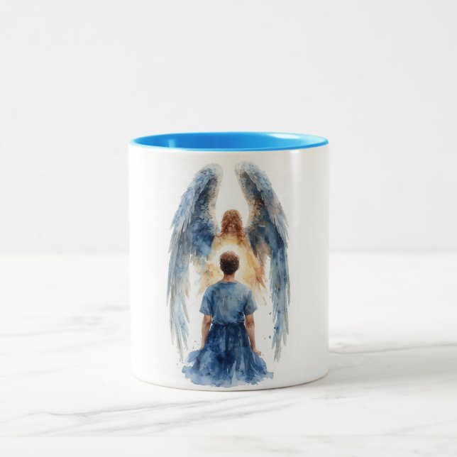 Em Dois Tons Caneca de Café Anjo da Guarda (Centro)