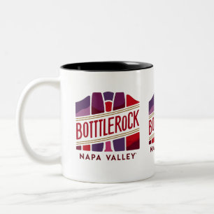 Em Dois Tons Caneca de Café BottleRock Napa Valley Two-Tone   M