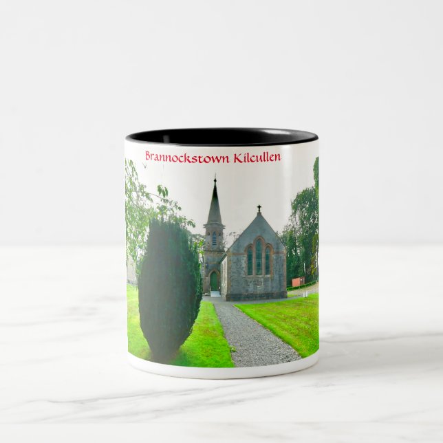 Em Dois Tons Caneca de Café Brannockstown Two-Tone (Centro)