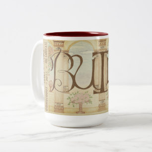 Em Dois Tons Caneca de Café BUILD