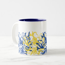 Em Dois Tons Caneca de Café Cereus Noturno