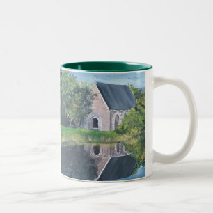 Em Dois Tons Caneca de Café Chá Chocolate Quente Copo