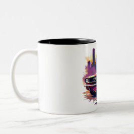Em Dois Tons Caneca de Café Classic Mustang