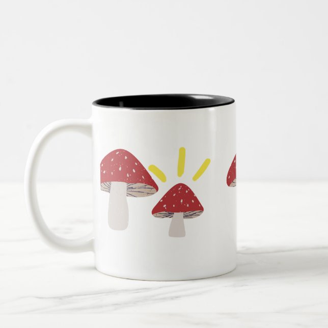 Em Dois Tons Caneca de café com banheiro (Esquerda)