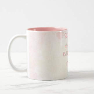 Em Dois Tons Caneca de Café com Citação do Dia das Mães
