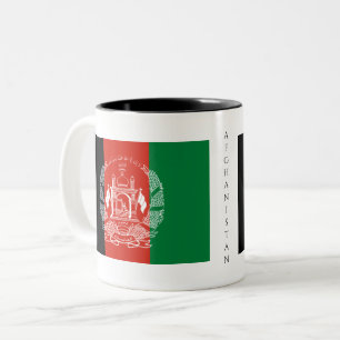 Em Dois Tons caneca de café com duas tonalidades no afeganistão