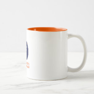 Em Dois Tons Caneca de café com o logotipo de Copenhaga